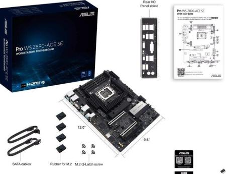 Материнские платы ASUS Pro WS Z890-ACE SE [90MB1JC0-M0EAY0]