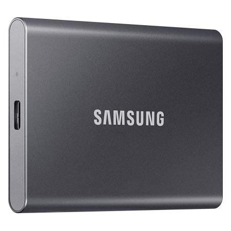 Внешние накопители Samsung T7 2TB (серый) [MU-PC2T0T/WW]