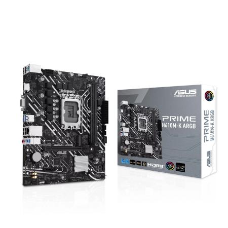Материнские платы ASUS Prime H610M-K ARGB