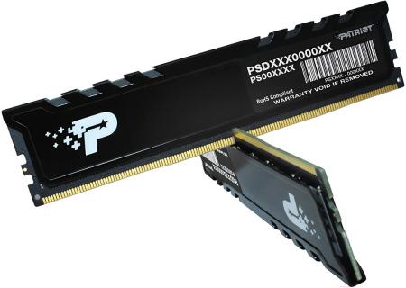 Оперативная память Patriot Signature Premium Line 2x16ГБ DDR5 4800 МГц PSP532G4800KH1 [PSP532G4800KH1]