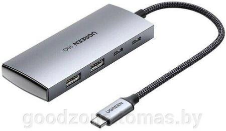 USB-хабы и док-станции Satechi Pro Hub Mini ST-UCPHMIM (серый космос) [ST-UCPHMIM]