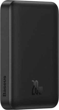 Портативные зарядные устройства Baseus Magnetic Mini Air Wireless Fast Charge Power Bank 20W 10000mAh (черный) [P10059001113-00, 6932172636166]