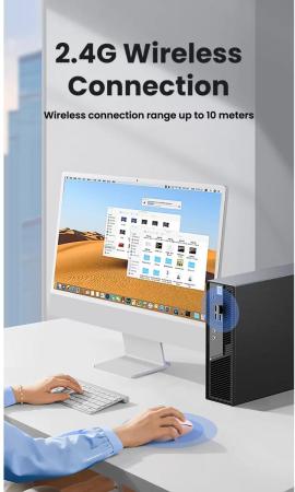 Мыши Ugreen MU105 90686 (розовый) [90686]