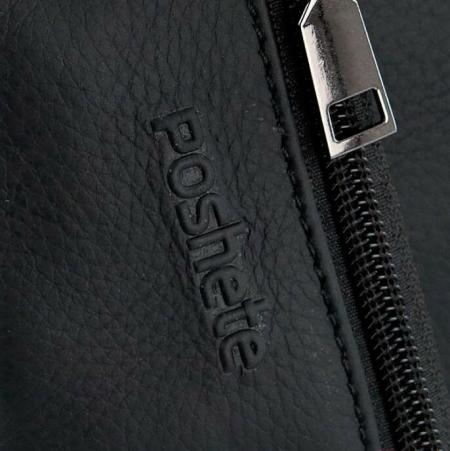 Женские и мужские сумки Poshete 921-351-BLK (черный) [921-351-BLK]