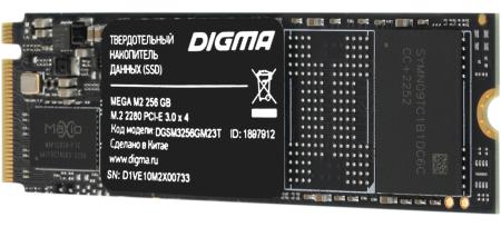 SSD Digma Mega M2 256GB DGSM3256GM23T [DGSM3256GM23T, 1897912]