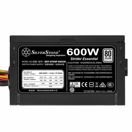 Блоки питания SilverStone ST60F-ES230 [SST-ST60F-ES230, G540ST600E23220, SST-ST60F-ES230 V1.0]