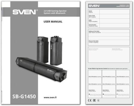 Мультимедиа акустика SVEN SB-G1450 [SB-G1450, SV-022488]