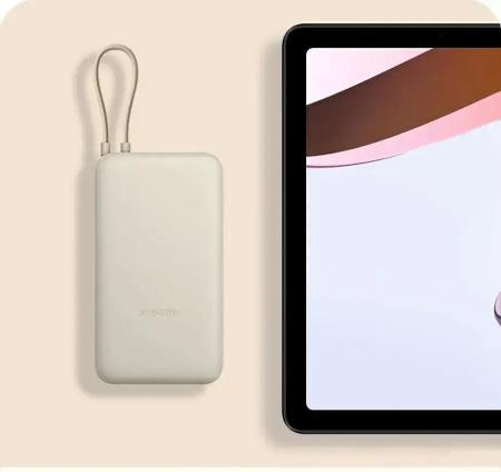 Портативные зарядные устройства Xiaomi Power Bank 33W PB2030MI 20000mAh (бежевый, международная версия) [BHR8851GL]