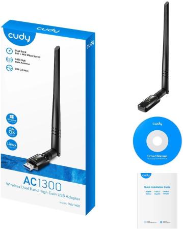 Беспроводные адаптеры Cudy WU1400 1.0