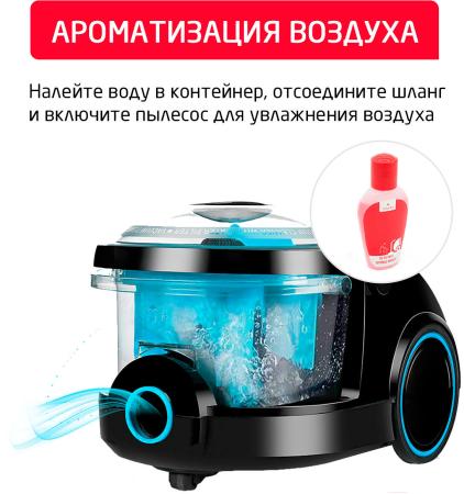 Пылесосы Arnica Bora 5000 (бирюзовый) [ET11131] [ET11131]