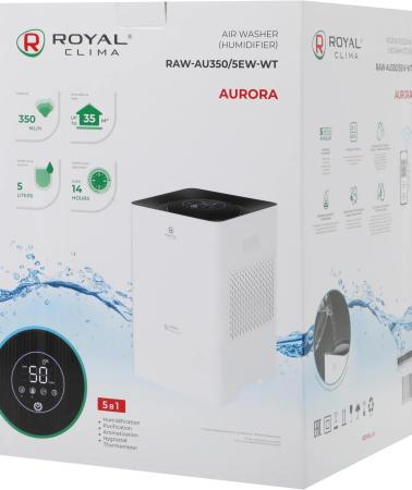 Очистители и мойки воздуха Royal Clima Aurora RAW-AU350/5EW-WT [RAW-AU350/5EW-WT]