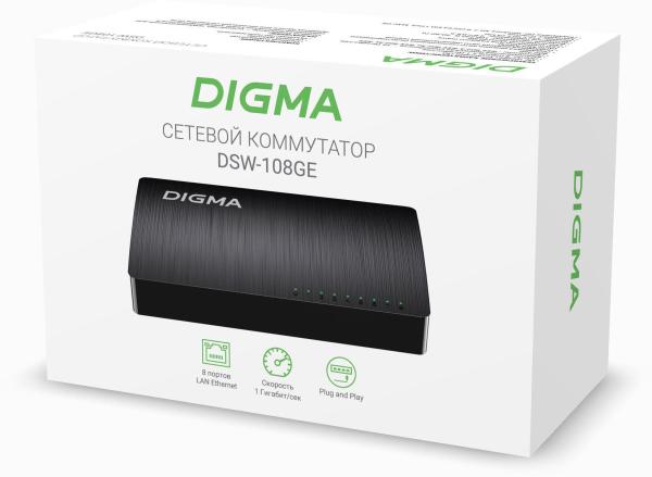 Коммутаторы Digma DSW-108GE