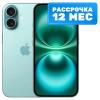 Мобильные телефоны Apple iPhone 16 128GB (бирюзовый) [MYED3HN/A]