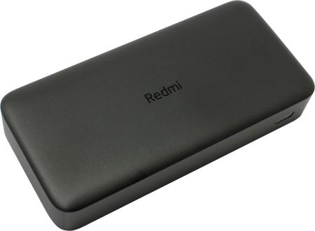 Портативные зарядные устройства Xiaomi Redmi Power Bank 20000mAh (черный, международная версия) [VXN4304GL]