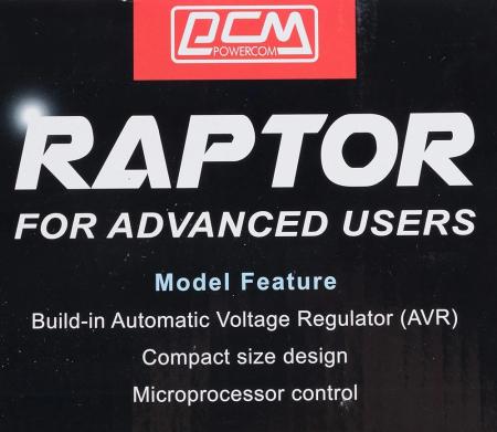 Источники бесперебойного питания Powercom RPT-2000AP LCD