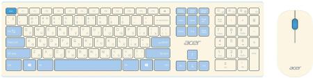 Наборы периферии Acer OCC205 (белый/голубой) [ZL.ACCEE.00C]