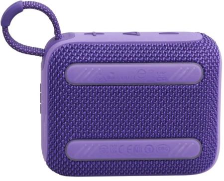 Беспроводные и портативные колонки JBL Go 4 (фиолетовый) [JBLGO4PUR, 1200130009471]