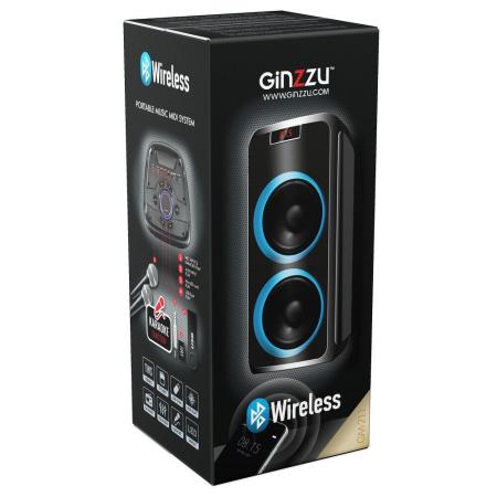 Беспроводные и портативные колонки Ginzzu GM-211