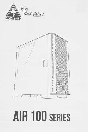 Корпуса Montech AIR 100 Lite (белый) [MNT-A100L-W]