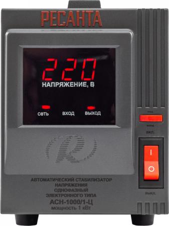 Стабилизаторы, сетевые фильтры, удлинители Ресанта АСН-1000/1-Ц [63/6/2]