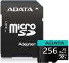 Карты памяти ADATA Premier Pro AUSDX256GUI3V30SA2-RA1 microSDXC 256GB (с адаптером) [AUSDX256GUI3V30SA2-RA1]