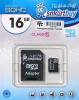 Карты памяти SmartBuy microSDHC (Class 10) 16 Гб + SD адаптер (SB16GBSDCL10-01)