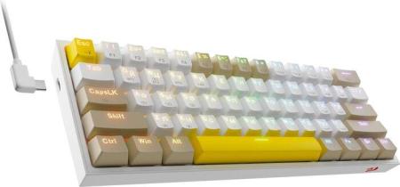 Клавиатуры Redragon Fizz Pro (белый/бежевый) [72598, 6950376725981]