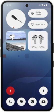 Мобильные телефоны Nothing Phone (3a) 8GB/128GB (белый)