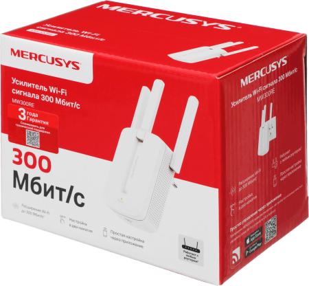 Беспроводные точки доступа и усилители Wi-Fi Mercusys MW300RE