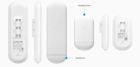 Беспроводные точки доступа и усилители Wi-Fi Ubiquiti NanoStation 5AC [NS-5AC]