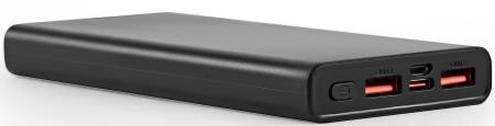 Портативные зарядные устройства Digma DGPF10A 10000mAh (черный) [DGPF10A22PBK, 1928758]