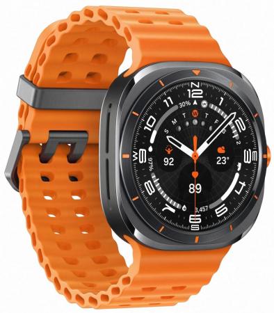 Умные часы и браслеты Samsung Galaxy Watch Ultra 47 мм LTE (черный титан) [SM-L705FDAACAU]