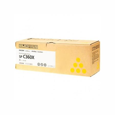 Картриджи для принтеров и МФУ Ricoh SP C360X 408253 (желтый) [408253]