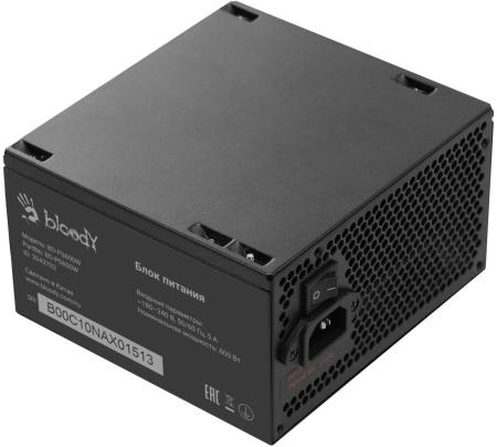 Блоки питания A4Tech Bloody BD-PS600W [BD-PS600W, 4630143160529]