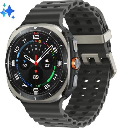 Умные часы и браслеты Samsung Galaxy Watch Ultra 47 мм LTE (серый титан) [SM-L705FZTACAU]