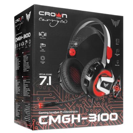 Наушники и гарнитуры CrownMicro CMGH-3100