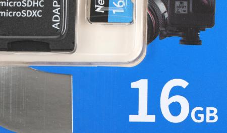 Карты памяти Netac P500 Standard 16GB NT02P500STN-016G-R (с адаптером) [NT02P500STN-016G-R]