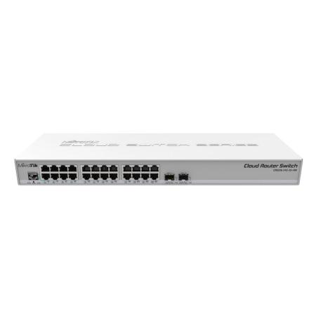 Коммутаторы Mikrotik CRS326-24G-2S+RM