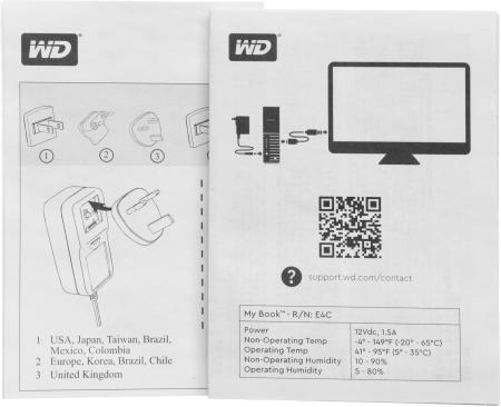 Внешние накопители WD My Book 14TB WDBBGB0140HBK [WDBBGB0140HBK-EESN]