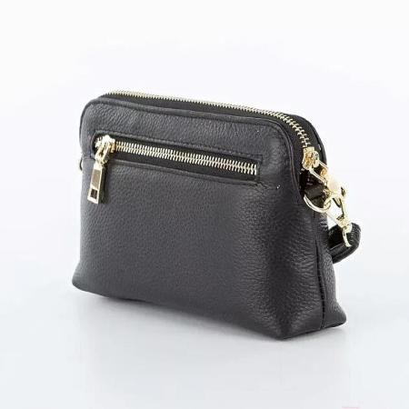 Женские и мужские сумки Poshete 886-5009-BLK (черный) [886-5009-BLK]
