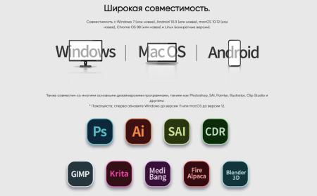 Графические планшеты XP-Pen Deco 01 V3 (розовый)