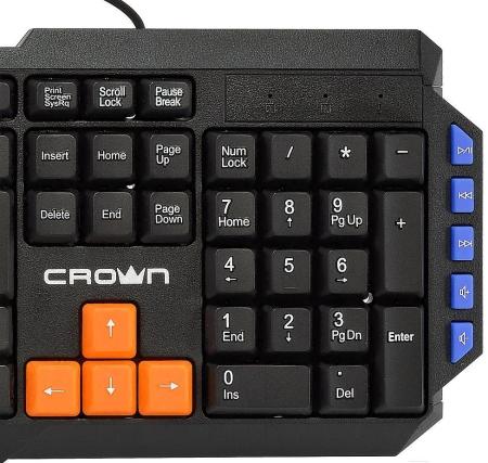 Клавиатуры CrownMicro CMK-483