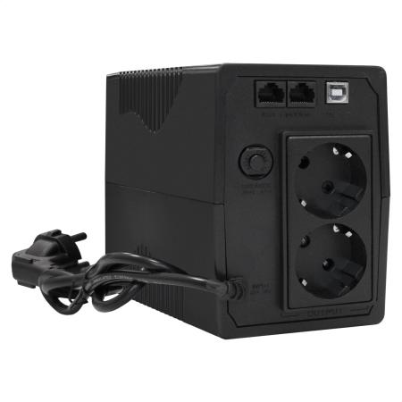 Источники бесперебойного питания ExeGate SpecialPro UNB-600.LED.AVR.2SH.RJ.USB EX292764RUS [EX292764RUS]
