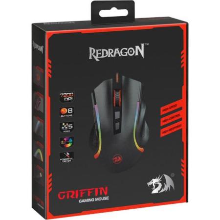 Мыши Redragon Griffin (черный) [75093]