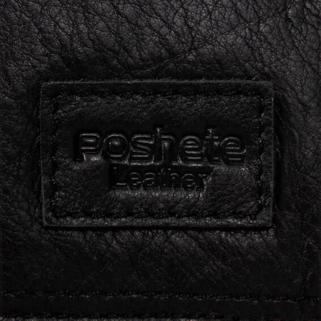 Женские и мужские сумки Poshete 252-6203-BLK (черный) [252-6203-BLK]