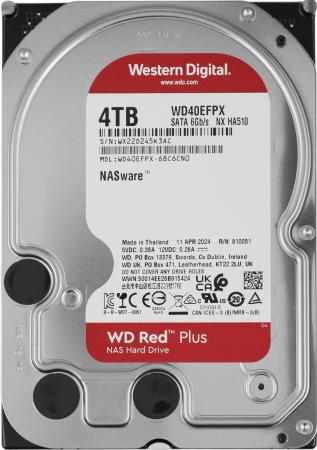 Жесткие диски WD Red Plus 4TB WD40EFPX [WD40EFPX]