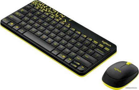 Наборы периферии Logitech MK240 Nano 920-008198 (черный) [920-008198]