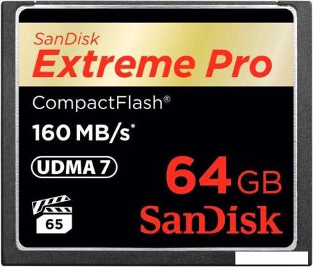 Карты памяти SanDisk Extreme PRO SDXC SDSDXXD-256G-GN4IN 256GB [SDSDXXD-256G-GN4IN]