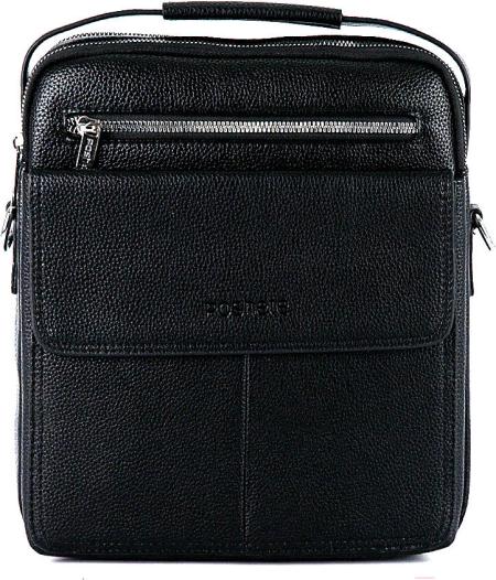 Женские и мужские сумки Poshete 249-8136-6-BLK (черный) [249-8136-6-BLK]