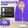 Вентиляторы и охладители воздуха Sundays Home RD-40A (оранжевый)